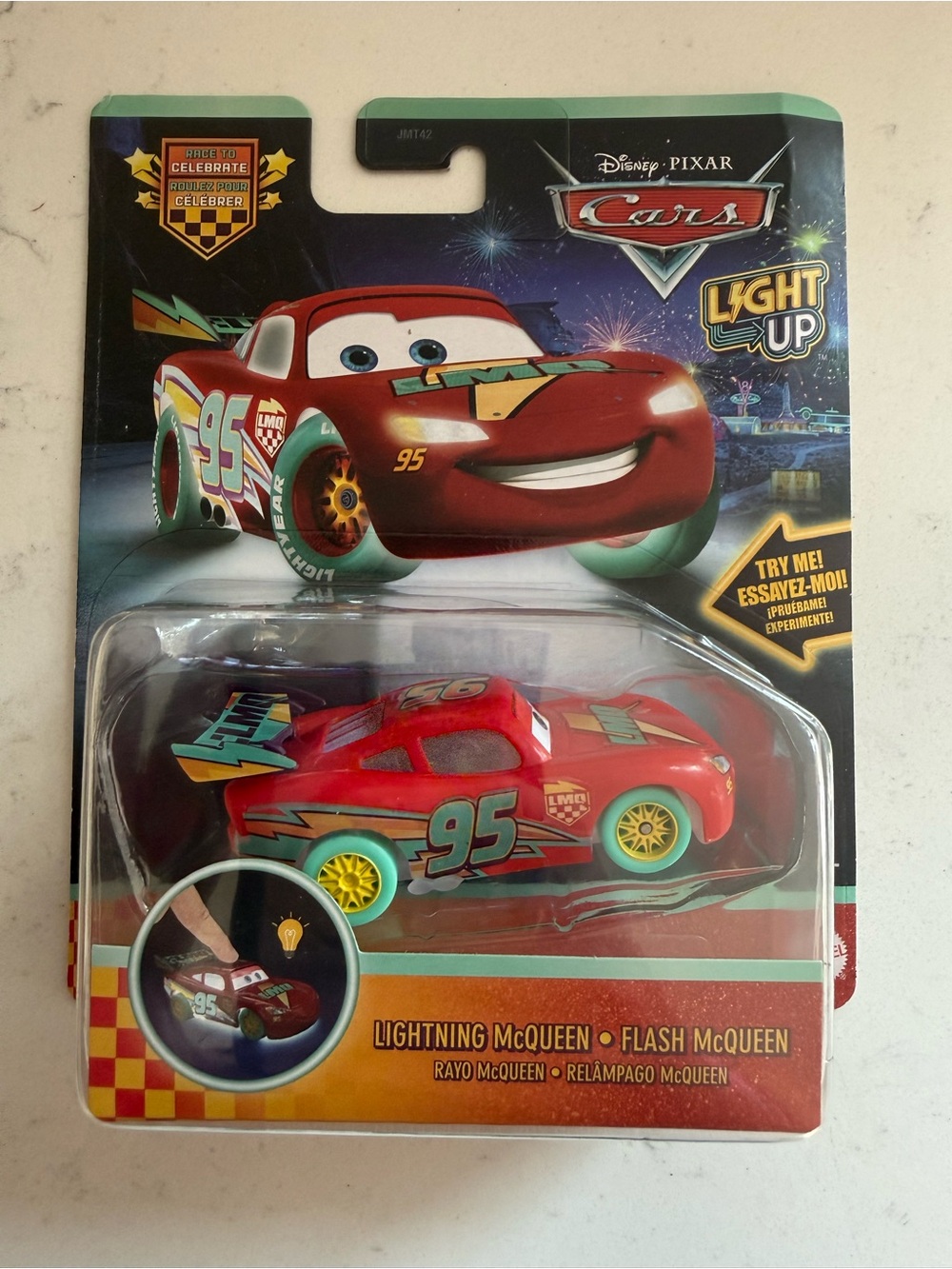 Disney Pixar Cars Light Up Lightning McQueen